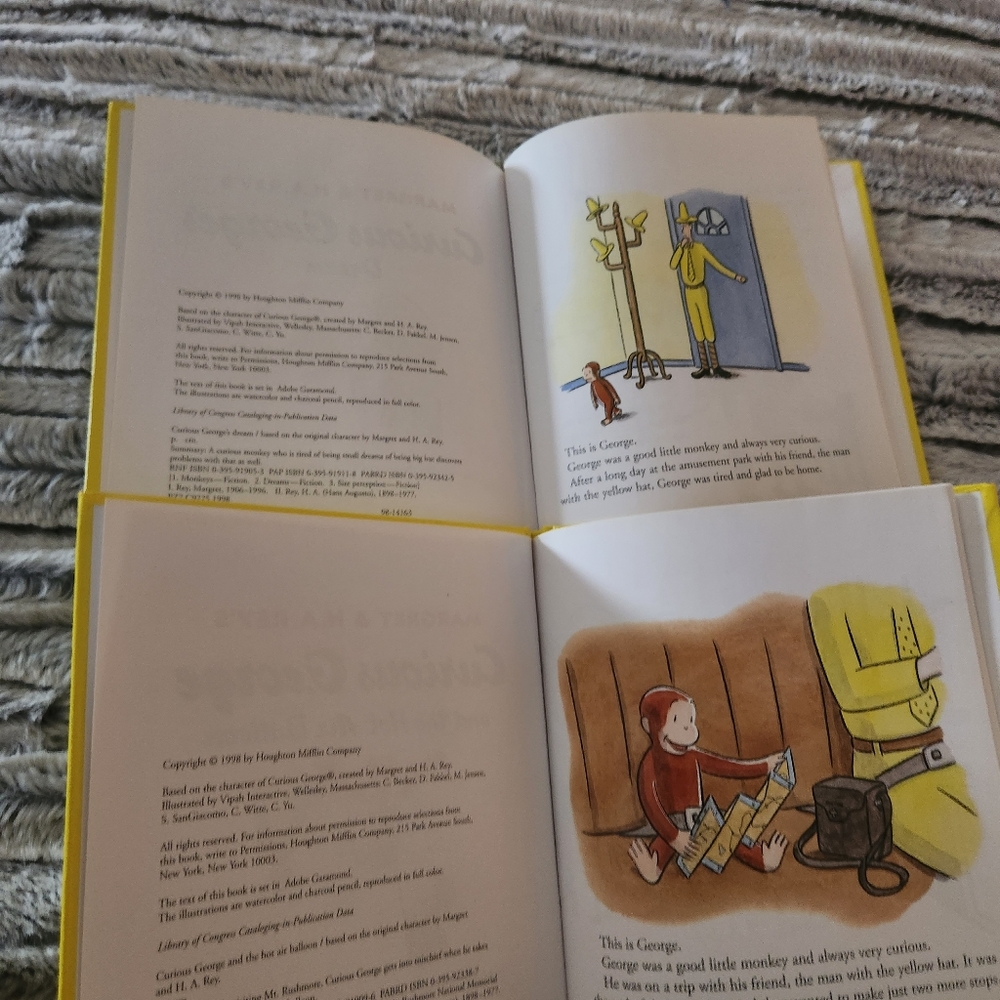 Curious George book - Picture 3 of 12
